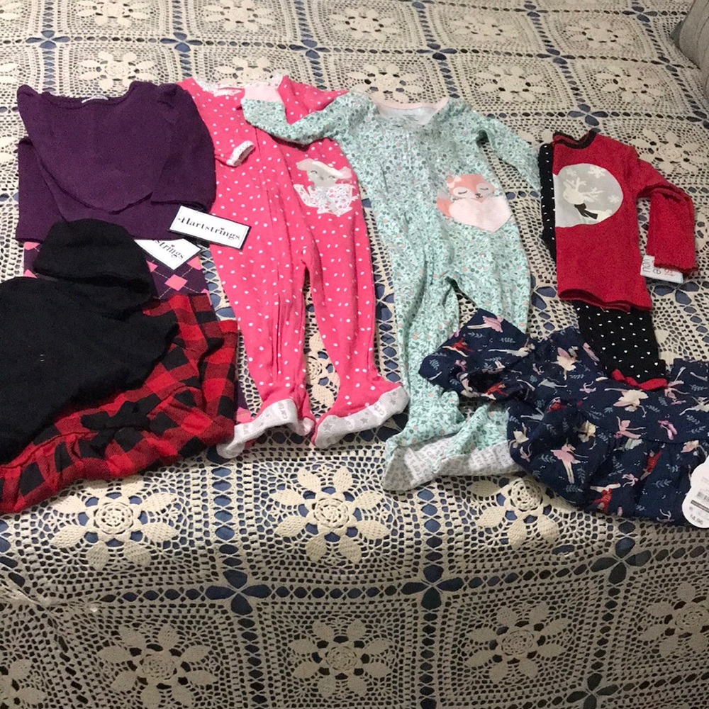 Carter’s Sleepers, Just One You, Hartstrings, T by Nature 2pc, Wond Nation Dress